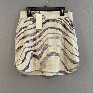 NWT Calia Golf 16" Birdie Skort‎ Women's XXL Multicolor Shallow Ripples Neutral